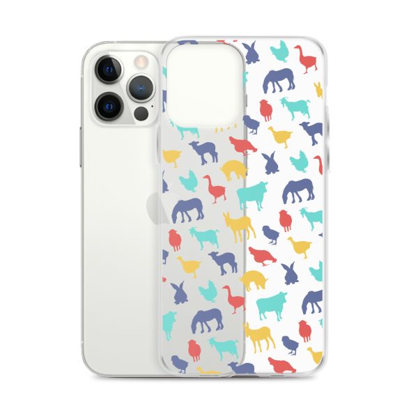 Farm Animals iPhone Clear Case