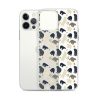 Forest Bear Silhouette iPhone Clear Case