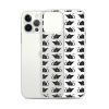 Rat Silhouette iPhone Clear Case