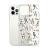 Spooky Vintage Halloween iPhone Clear Case