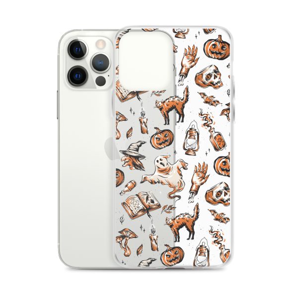 Vintage Halloween iPhone Clear Case