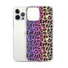 Neon Leopard iPhone Clear Case