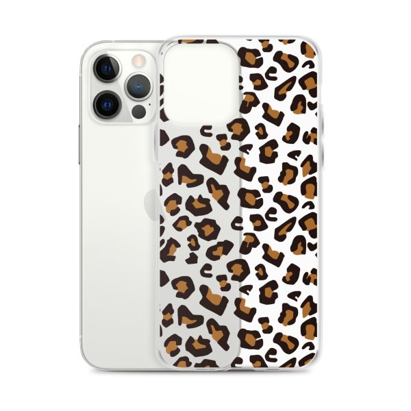 Seamless Leopard iPhone Clear Case