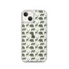 Animals Silhouette iPhone Clear Case