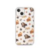 Asian Jungle Animals iPhone Clear Case