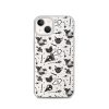 Black and White Halloween iPhone Clear Case