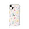 Colorful Bunnies Easter iPhone Clear Case
