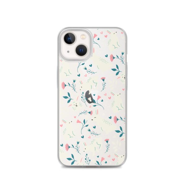 Easter Cute Rabbits iPhone Clear Case