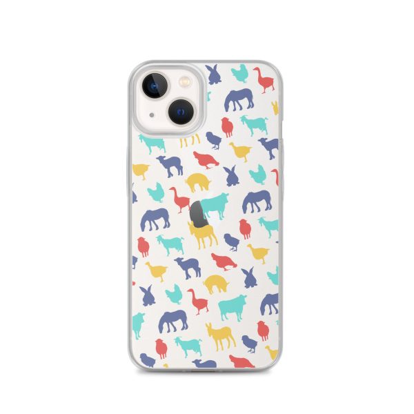 Farm Animals iPhone Clear Case
