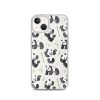 Watercolor Panda Bear iPhone Clear Case