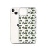 Animals Silhouette iPhone Clear Case