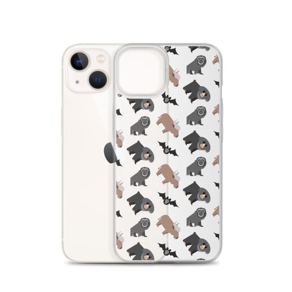 Asian Jungle Animal iPhone Clear Case