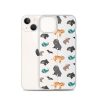Asian Jungle Animals iPhone Clear Case
