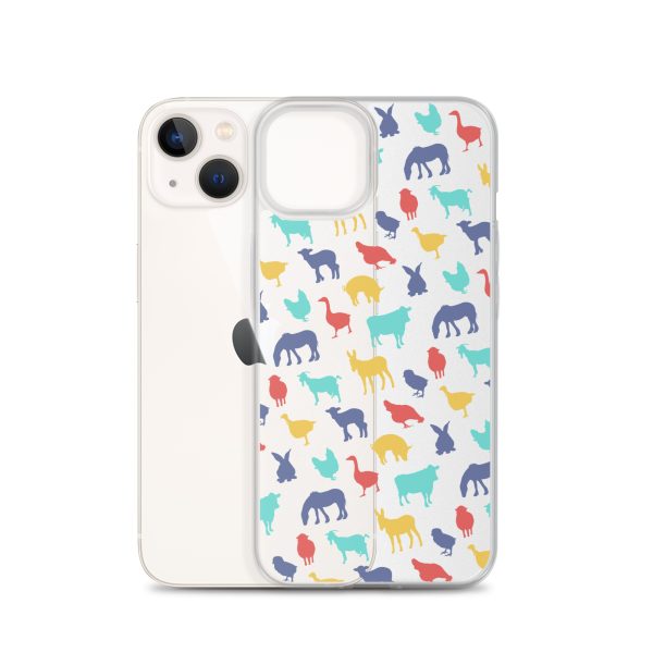 Farm Animals iPhone Clear Case