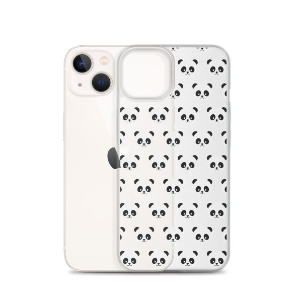 Panda Bears iPhone Clear Case