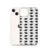 Rat Silhouette iPhone Clear Case