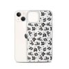 Watercolor Panda Bears iPhone Clear Case