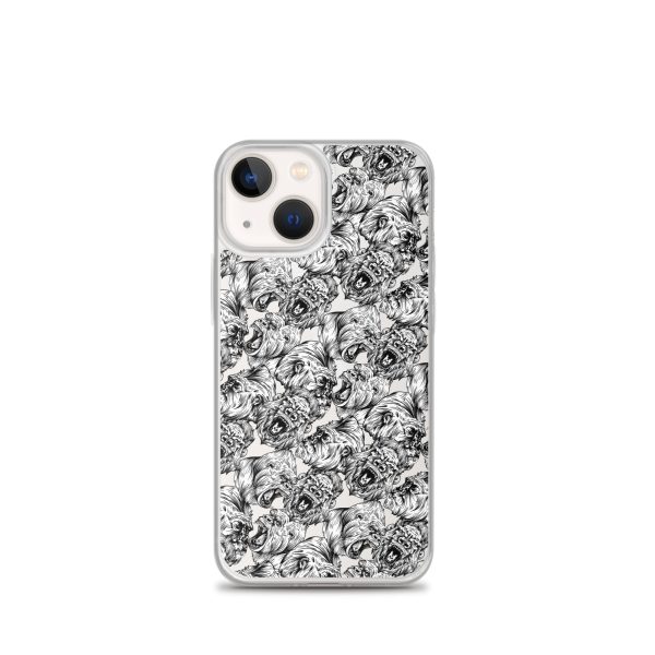 Angry Gorillas iPhone Clear Case