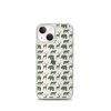 Animals Silhouette iPhone Clear Case