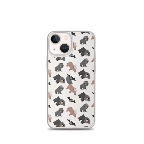 Asian Jungle Animal iPhone Clear Case