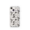 Black and White Halloween iPhone Clear Case
