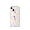 Colorful Bunnies Easter iPhone Clear Case