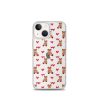 Cute Teddy Bear iPhone Clear Case