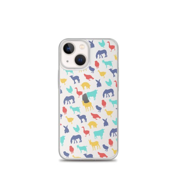 Farm Animals iPhone Clear Case