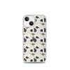 Forest Bear Silhouette iPhone Clear Case