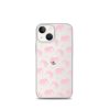 Seamless Elephant Silhouette iPhone Clear Case