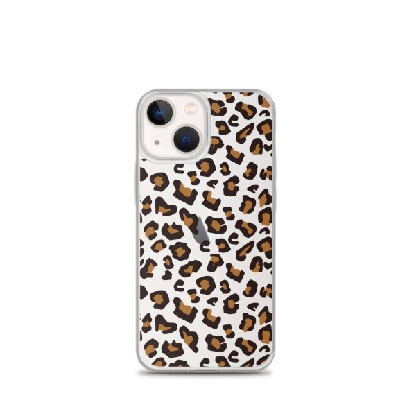 Seamless Leopard iPhone Clear Case