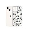 Watercolor Panda Bear iPhone Clear Case