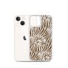 Tiger Print iPhone Clear Case