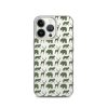 Animals Silhouette iPhone Clear Case