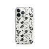 Black and White Halloween iPhone Clear Case