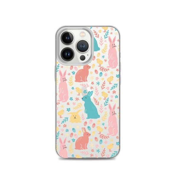 Colorful Easter iPhone Clear Case