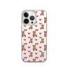 Cute Teddy Bear iPhone Clear Case