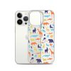 Animal Silhouette iPhone Clear Case