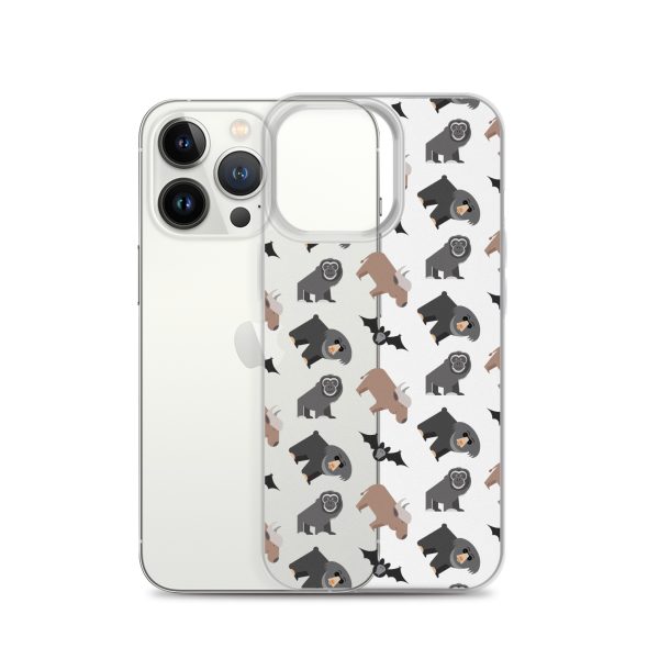 Asian Jungle Animal iPhone Clear Case