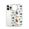 Asian Jungle Animals iPhone Clear Case