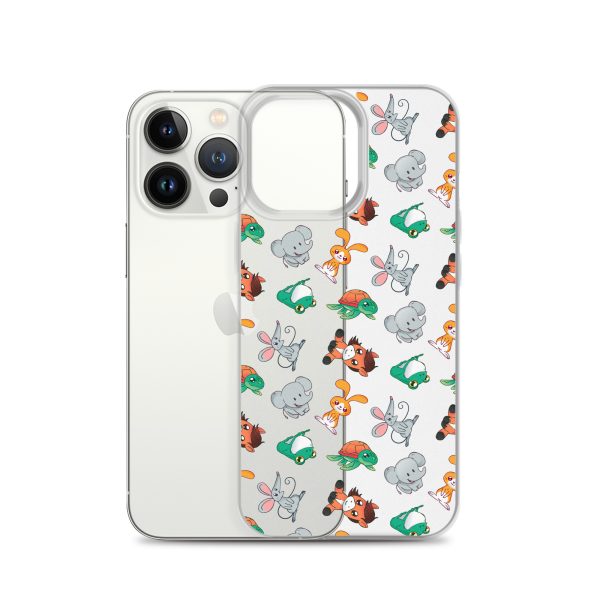 Cute Animals iPhone Clear Case