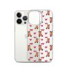 Cute Teddy Bear iPhone Clear Case