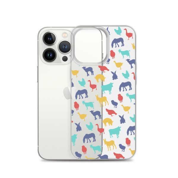 Farm Animals iPhone Clear Case