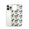 Forest Bear Silhouette iPhone Clear Case
