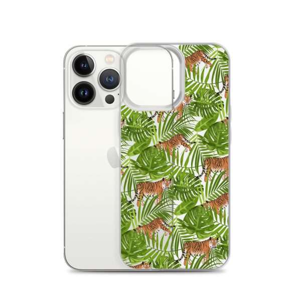 Tiger iPhone Clear Case