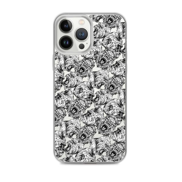 Angry Gorillas iPhone Clear Case