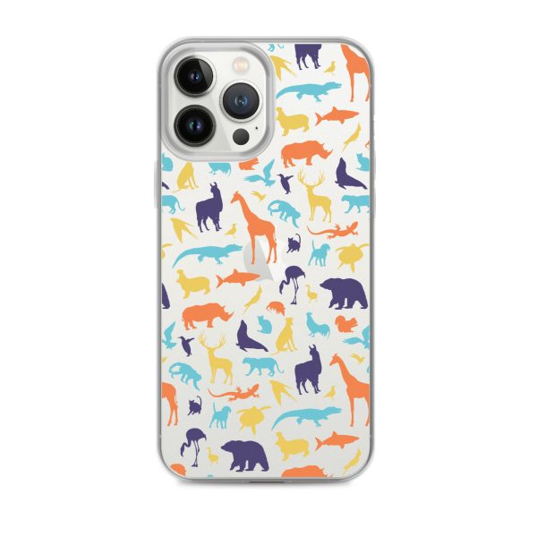 Animal Silhouette iPhone Clear Case