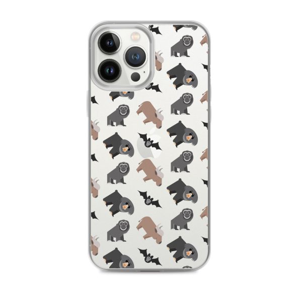 Asian Jungle Animal iPhone Clear Case