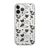 Black and White Halloween iPhone Clear Case