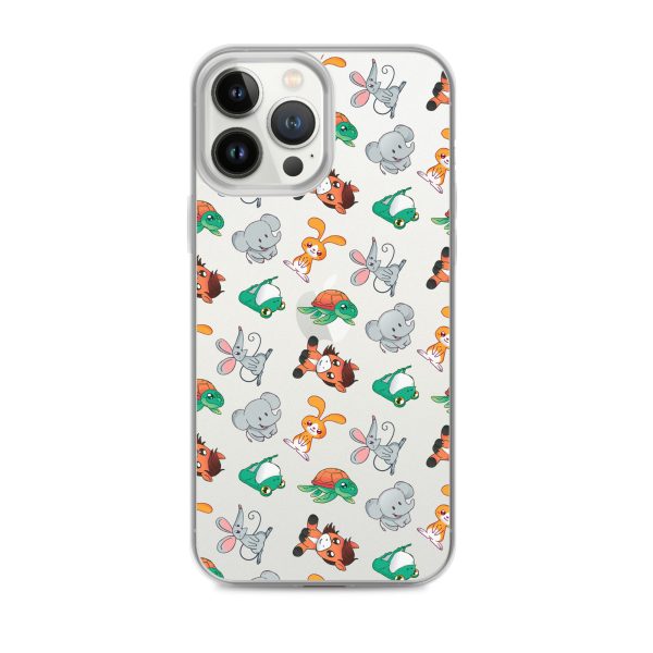 Cute Animals iPhone Clear Case